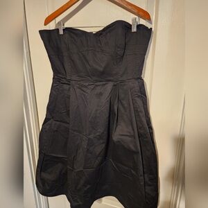 Calvin Klein Black Strapless Dress Size 14.